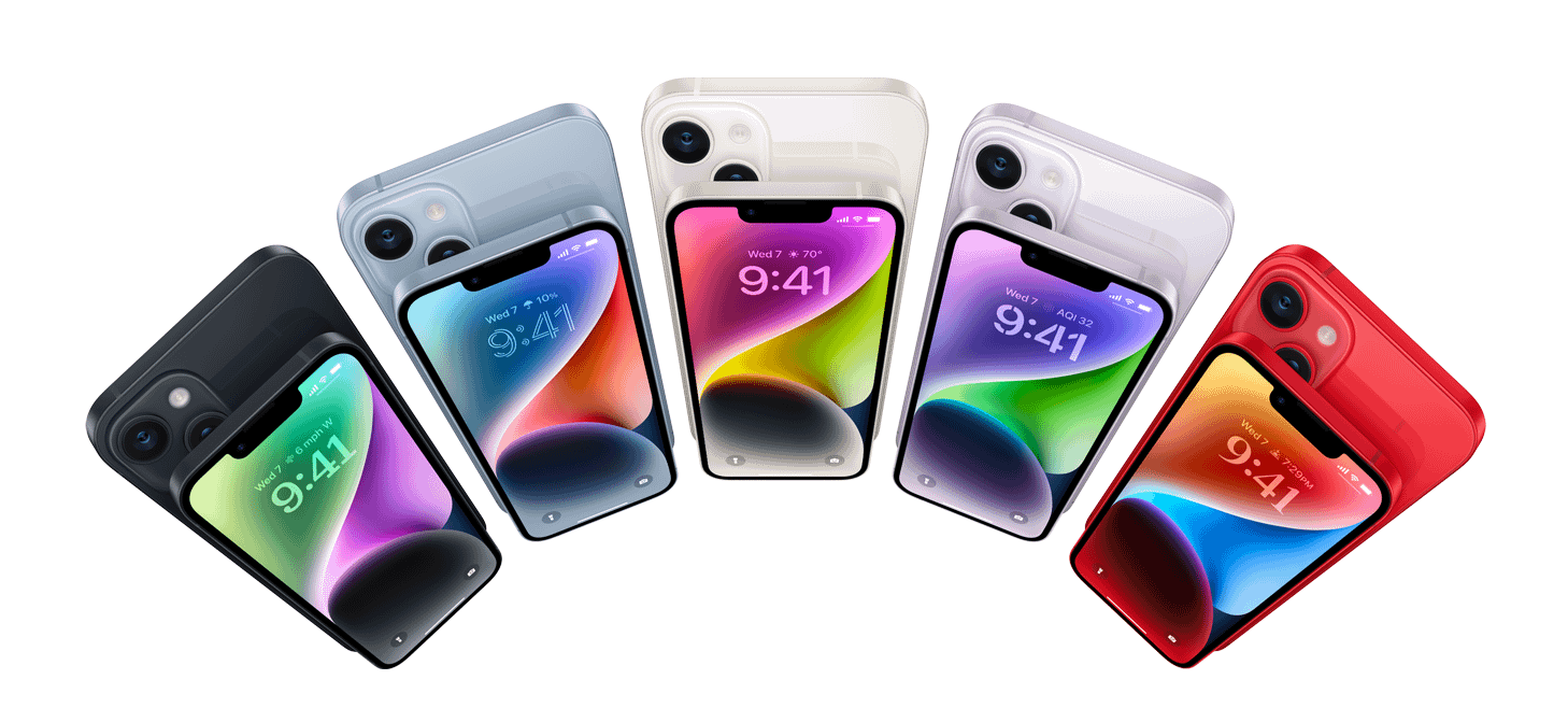iPhone 14 colors